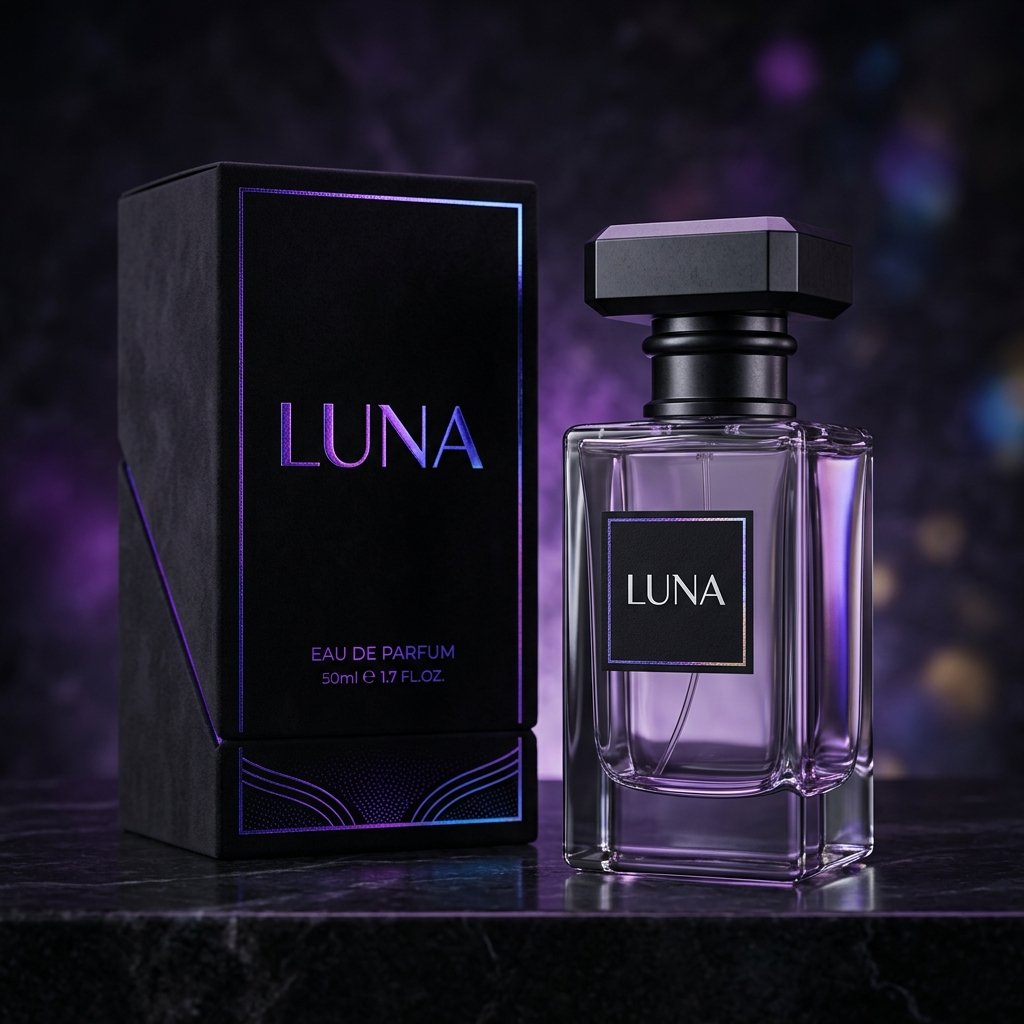 Luna Essence branding